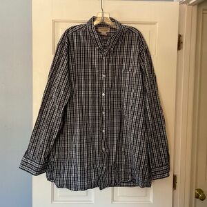 Duluth Trading Men's Wrinklefighter Relaxed Fit Long Sleeve Shirt 2XLT 2XL Tall